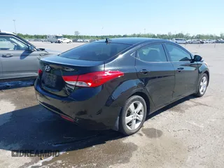 2013 Hyundai Elantra Limited with VIN KMHDH4AE9DU664514, listed as a IAAI auction lot 42031666 with 90,517 mi miles and . Bid and sale history available at DreamBid. Image 4.