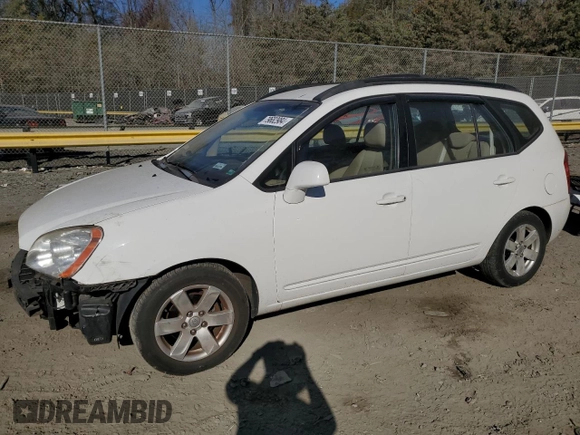2008 Kia Rondo LX with VIN KNAFG525387174687, listed as a Copart auction lot 79682984 with 125,791 mi miles and Salvage Title. Bid and sale history available at carsss.com. Image 1.