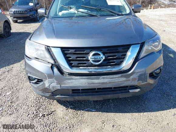 2020 Nissan Pathfinder SL with VIN 5N1DR2CN1LC597166, listed as a IAAI auction lot 41627774 with 85,786 mi miles. Bid and sale history available at carsss.com. Image 6.