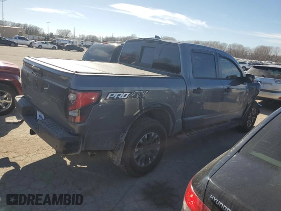 2023 Nissan Titan SV z VIN 1N6AA1ED4PN116721, wystawiony jako Copart lot #45902004 z przebiegiem 7 075 mil mil oraz Szkoda całkowita • Salvage title. Historia ofert i sprzedaży dostępna na DreamBid. Obrazek 3.