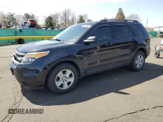 2014 Ford Explorer with VIN 1FM5K7B87EGA46981, listed as a Copart auction lot 52611385 with 130,191 mi miles and Salvage Title. Bid and sale history available at DreamBid. Image 1.