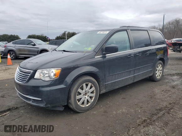 2015 Chrysler Town & Country LX with VIN 2C4RC1AG5FR743235, listed as a Copart auction lot 48219975 with 127,090 mi miles and Clean Title. Bid and sale history available at carsss.com. Image 1.