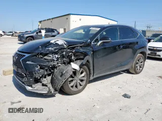 2017 Lexus NX 200t with VIN JTJYARBZ1H2059829, listed as a Copart auction lot 56918055 with 91,689 mi miles and Salvage title. Bid and sale history available at DreamBid. Image 1.