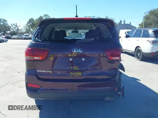 2020 Kia Sorento LX V6 with VIN 5XYPGDA50LG621118, listed as a IAAI auction lot 40988611 with 78,427 mi miles. Bid and sale history available at carsss.com. Image 16.