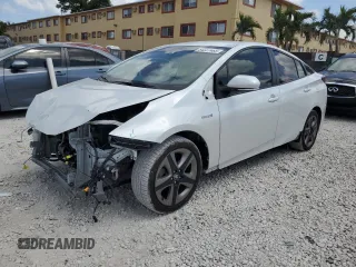 2022 Toyota Prius L Eco with VIN JTDKAMFU6N3161241, listed as a Copart auction lot 54227465 with 89,929 mi miles and Non Repairable. Bid and sale history available at DreamBid. Image 1.