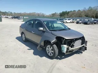 2014 Nissan Versa SV with VIN 3N1CN7AP5EL870097, listed as a Copart auction lot 50593715 with 161,632 mi miles and Salvage Title. Bid and sale history available at carsss.com. Image 14.