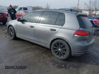 2012 Volkswagen Golf TDI with VIN WVWDM7AJ1CW205186, listed as a IAAI auction lot 41468253 with 150,991 mi miles and . Bid and sale history available at DreamBid. Image 3.