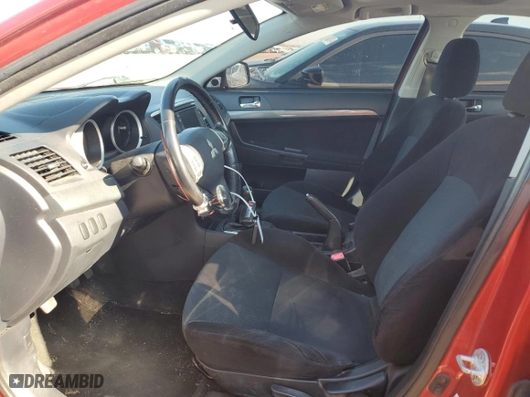 2008 Mitsubishi Lancer GTS with VIN JA3AU86U98U015617, listed as a Copart auction lot 50585125 with 186,028 mi miles and Salvage Title. Bid and sale history available at carsss.com. Image 7.