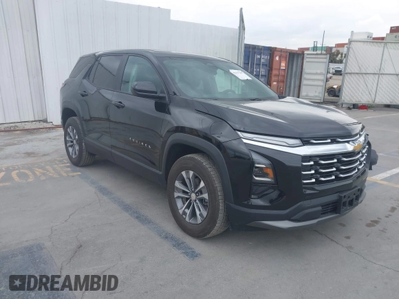 2025 Chevrolet Equinox FWD LT with VIN 3GNAXHEG5SL188502, listed as a IAAI auction lot 42127167 with 2,530 mi miles and . Bid and sale history available at DreamBid. Image 1.
