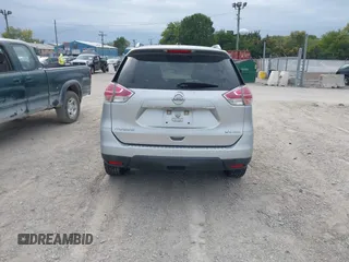2016 Nissan Rogue SV with VIN KNMAT2MV8GP649804, listed as a IAAI auction lot 37808592 with 57,180 mi miles. Bid and sale history available at carsss.com. Image 16.