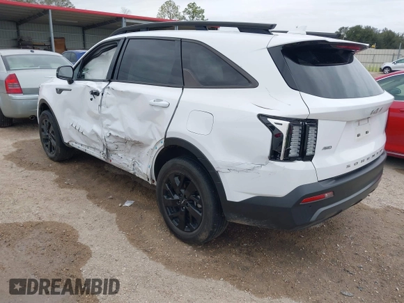 2022 Kia Sorento X-Line S with VIN 5XYRLDLCXNG150906, listed as a IAAI auction lot 41322719 with 29,915 mi miles. Bid and sale history available at carsss.com. Image 3.