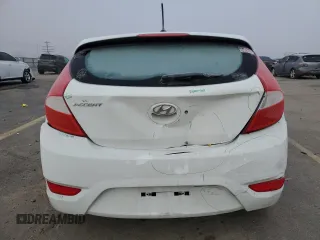 2016 Hyundai Accent Sport with VIN KMHCU5AE3GU239968, listed as a Copart auction lot 82190874 with 59,532 mi miles and Salvage Title. Bid and sale history available at carsss.com. Image 6.