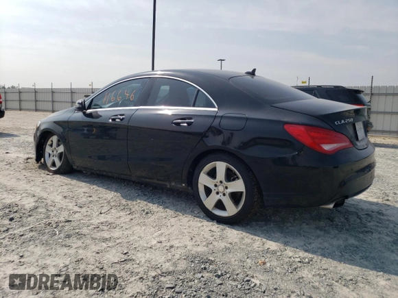 2016 Mercedes-Benz CLA 250 with VIN WDDSJ4EB3GN322027, listed as a Copart auction lot 63471193 with 116,646 mi miles and . Bid and sale history available at DreamBid. Image 2.