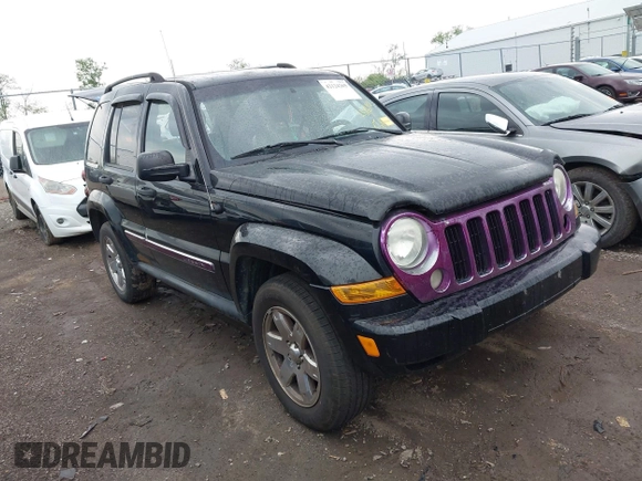 2007 Jeep Liberty Limited with VIN 1J4GL58K57W537151, listed as a IAAI auction lot 42124265 with 284,690 mi miles and . Bid and sale history available at DreamBid. Image 1.