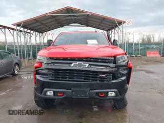2021 Chevrolet Silverado 1500 LT Trail Boss with VIN 3GCPYFED3MG246645, listed as a IAAI auction lot 41695230 with 73,376 mi miles and . Bid and sale history available at DreamBid. Image 12.