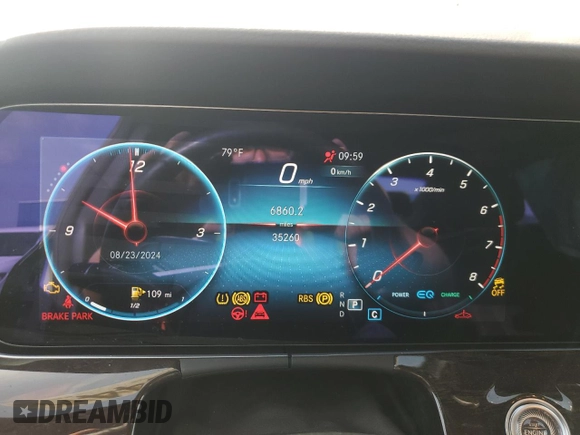 2021 Mercedes-Benz CLS 450 z VIN W1K2J5KB2MA091165, wystawiony jako Copart lot #68350444 z przebiegiem 35 260 mil mil oraz Szkoda całkowita • Salvage title. Historia ofert i sprzedaży dostępna na DreamBid. Obrazek 9.