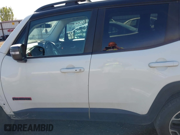 2016 Jeep Renegade Trailhawk with VIN ZACCJBCT9GPD32664, listed as a IAAI auction lot 42151784 with 108,535 mi miles and . Bid and sale history available at carsss.com. Image 14.
