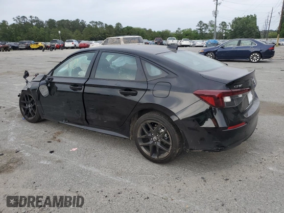2025 Honda Civic Sport z VIN 2HGFE2F50SH568680, wystawiony jako Copart lot #54126165 z przebiegiem Nie podano mil oraz Szkoda całkowita • Salvage title. Historia ofert i sprzedaży dostępna na DreamBid. Obrazek 2.