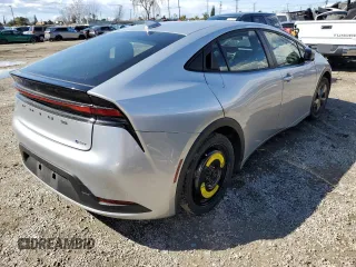 2024 Toyota Prius LE with VIN JTDACAAU4R3018502, listed as a Copart auction lot 56587885 with 22,266 mi miles and Salvage Title. Bid and sale history available at DreamBid. Image 3.