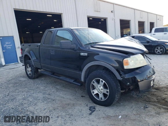 2005 Ford F-150 XLT with VIN 1FTPX04545KD23642, listed as a Copart auction lot 88073295 with Not provided miles and Salvage title. Bid and sale history available at DreamBid. Image 4.