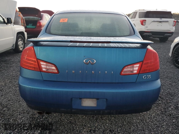 2004 Infiniti G35 w/Leather with VIN JNKCV51E84M617701, listed as a Copart auction lot 75484714 with Not Provided miles and Non Repairable. Bid and sale history available at DreamBid. Image 6.
