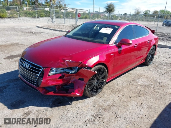 2012 Audi A7 Prestige with VIN WAU2GAFC5CN120425, listed as a IAAI auction lot 41747630 with 128,401 mi miles and . Bid and sale history available at carsss.com. Image 2.