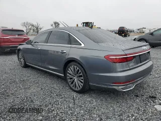 2019 Audi A8 L with VIN WAU8DAF88KN019828, listed as a Copart auction lot 88327945 with 27,307 mi miles and Non Repairable. Bid and sale history available at carsss.com. Image 2.