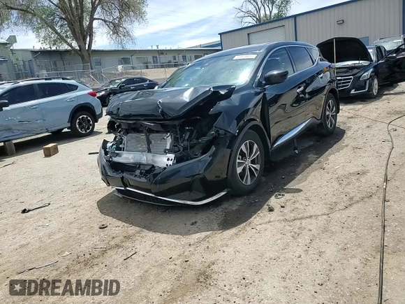 2021 Nissan Murano S with VIN 5N1AZ2AJ2MC133114, listed as a Copart auction lot 53856055 with 35,886 mi miles and Salvage title. Bid and sale history available at DreamBid. Image 13.