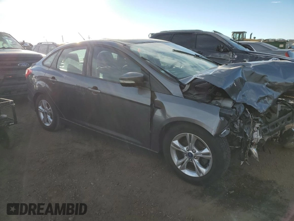 2013 Ford Focus SE with VIN 1FADP3F20DL258200, listed as a Copart auction lot 89394285 with 0 mi miles and Salvage Title. Bid and sale history available at carsss.com. Image 4.