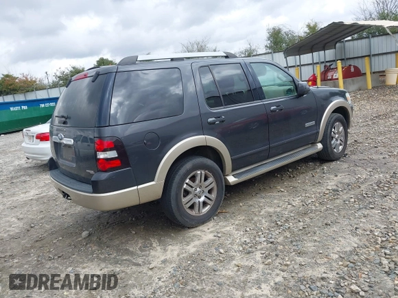 2007 Ford Explorer Eddie Bauer with VIN 1FMEU64E87UA54678, listed as a IAAI auction lot 41726948 with 173,269 mi miles and . Bid and sale history available at DreamBid. Image 4.