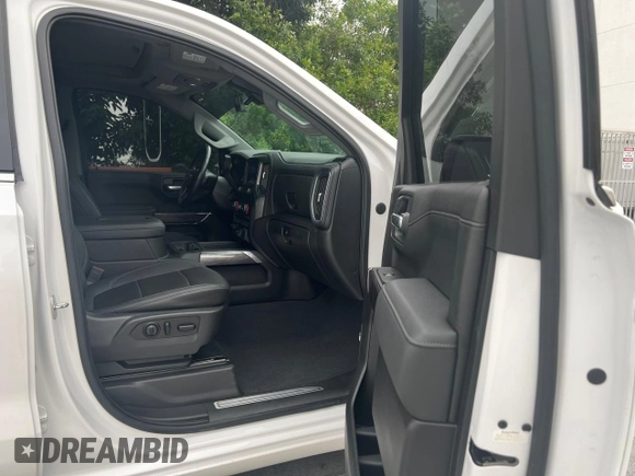 2021 Chevrolet Silverado 1500 LTZ with VIN 1GCUYGET6MZ232691, listed as a Copart auction lot 42588905 with 67,138 mi miles and Salvage Title. Bid and sale history available at DreamBid. Image 5.