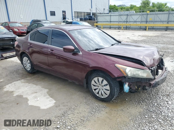 2011 Honda Accord LX z VIN 1HGCP2F34BA088071, wystawiony jako Copart lot #56193615 z przebiegiem 160 850 mil mil oraz Szkoda całkowita • Salvage title. Historia ofert i sprzedaży dostępna na DreamBid. Obrazek 4.