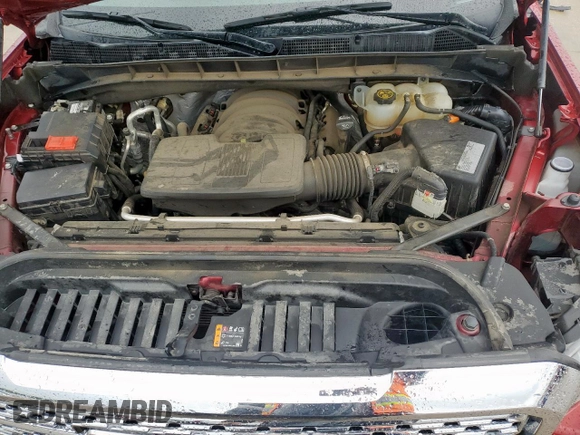 2019 GMC Sierra 1500 with VIN 1GTP8FED2KZ110181, listed as a Copart auction lot 55248605 with 90,985 mi miles and Salvage Title. Bid and sale history available at DreamBid. Image 12.