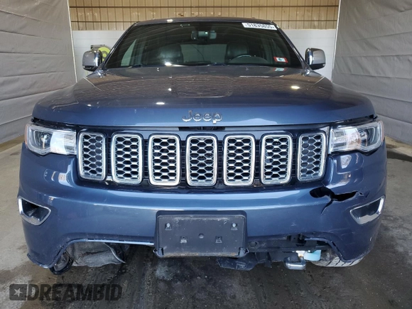 2019 Jeep Grand Cherokee Overland with VIN 1C4RJFCG2KC704332, listed as a Copart auction lot 51835855 with 47,975 mi miles and Salvage title. Bid and sale history available at DreamBid. Image 5.
