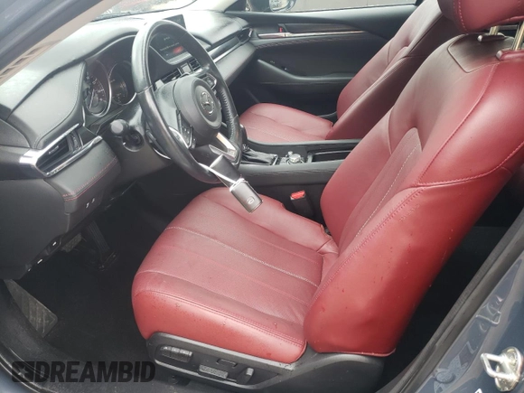2021 Mazda 6 Grand Touring Reserve with VIN JM1GL1WY2M1602598, listed as a Copart auction lot 78228134 with 23,381 mi miles and Clean Title. Bid and sale history available at DreamBid. Image 7.