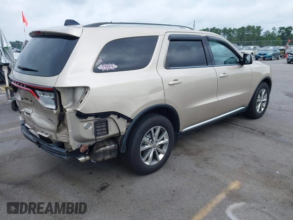 2015 Dodge Durango Limited with VIN 1C4RDHDG0FC834181, listed as a IAAI auction lot 42621753 with 122,442 mi miles and . Bid and sale history available at DreamBid. Image 4.