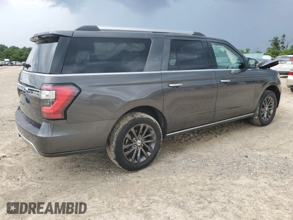 2020 Ford Expedition Max Limited with VIN 1FMJK2AT7LEA21398, listed as a Copart auction lot 62744905 with 173,670 mi miles and Salvage title. Bid and sale history available at DreamBid. Image 3.