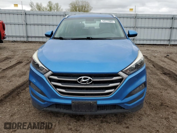2018 Hyundai Tucson SEL z VIN KM8J3CA44JU600234, wystawiony jako Copart lot #54777085 z przebiegiem 109 830 mil mil oraz Szkoda całkowita • Salvage title. Historia ofert i sprzedaży dostępna na DreamBid. Obrazek 5.