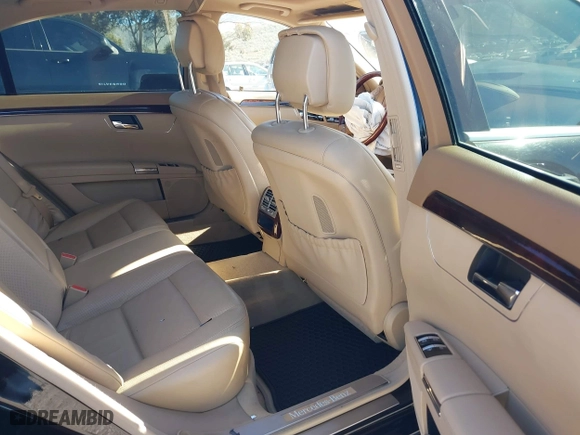 2010 Mercedes-Benz S-Class S 550 with VIN WDDNG7BB9AA348096, listed as a IAAI auction lot 41865468 with 128,845 mi miles. Bid and sale history available at carsss.com. Image 8.