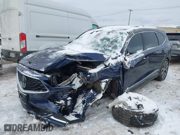 2024 Acura MDX Technology with VIN 5J8YE1H43RL026753, listed as a IAAI auction lot 41334412 with 8,677 mi miles and . Bid and sale history available at DreamBid. Image 18.