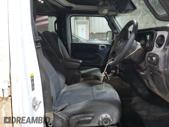 2024 Jeep Wrangler Sport with VIN 1C4PJXKNXRW233990, listed as a Copart auction lot 44586675 with 16,302 mi miles and Salvage title. Bid and sale history available at DreamBid. Image 7.