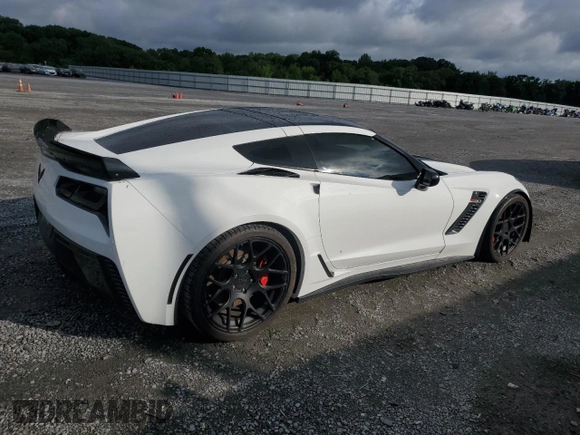 2015 Chevrolet Corvette Z06 3LZ with VIN 1G1YT2D6XF5602168, listed as a Copart auction lot 56561745 with 28,660 mi miles and Salvage title. Bid and sale history available at DreamBid. Image 3.