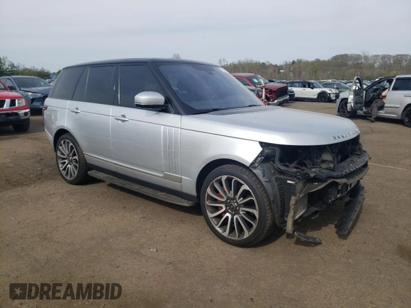 2016 Land Rover Range Rover Supercharged with VIN SALGS2EF6GA303394, listed as a Copart auction lot 53374885 with 99,954 mi miles and Salvage title. Bid and sale history available at DreamBid. Image 4.
