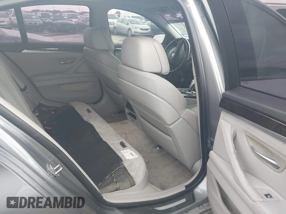2011 BMW 5 Series 550i with VIN WBAFR9C58BC757030, listed as a IAAI auction lot 42426347 with 122,521 mi miles and . Bid and sale history available at DreamBid. Image 8.