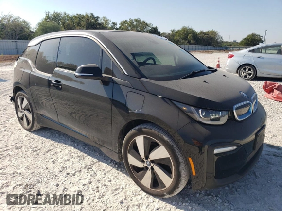 2019 BMW i3 with VIN WBY8P4C54K7D03050, listed as a Copart auction lot 76057684 with 31,858 mi miles and Salvage Title. Bid and sale history available at carsss.com. Image 4.