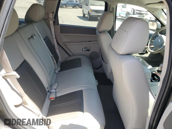 2006 Jeep Grand Cherokee Limited with VIN 1J4HS58N86C117546, listed as a Copart auction lot 61478474 with 236,987 mi miles and Salvage title. Bid and sale history available at DreamBid. Image 12.