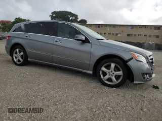 2011 Mercedes-Benz R 350 with VIN 4JGCB6FE0BA114778, listed as a Copart auction lot 78431244 with 74,101 mi miles and Salvage Title. Bid and sale history available at DreamBid. Image 4.