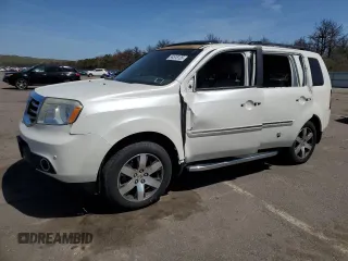 2013 Honda Pilot Touring with VIN 5FNYF4H95DB021039, listed as a Copart auction lot 54518135 with 95,244 mi miles and Salvage title. Bid and sale history available at DreamBid. Image 1.