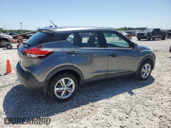 2020 Nissan Kicks S with VIN 3N1CP5BV2LL550115, listed as a Copart auction lot 52323445 with 38,984 mi miles and Salvage Title. Bid and sale history available at carsss.com. Image 3.
