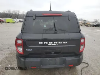 2021 Ford Bronco Sport Outer Banks with VIN 3FMCR9C60MRB40509, listed as a Copart auction lot 43172585 with 44,303 mi miles and Salvage title. Bid and sale history available at DreamBid. Image 6.